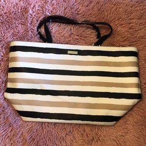 EUC Kate Spade Striped Tote